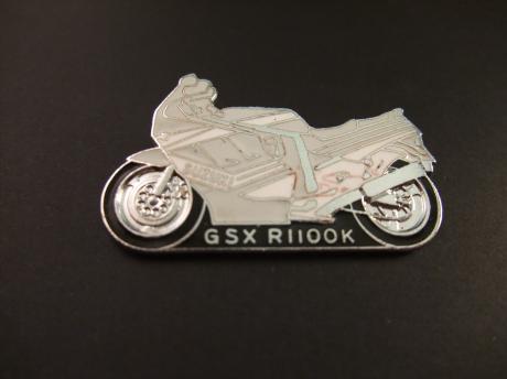 Suzuki GSX-R-1100K sportieve motorfiets wit